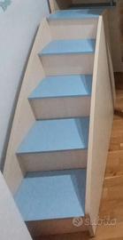Scala contenitore per cameretta