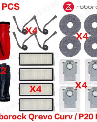 Parti di ricambio per Roborock Qrevo Curv/P20 Pro