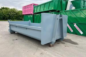 CONTAINER SCARRABILE NUOVO A CIELO APERTO