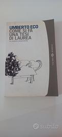 Libro Umberto Eco Come si fa una tesi di laurea
