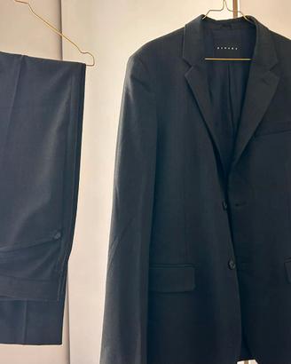 VESTITO COMPLETO SISLEY GRIGIO SCURO