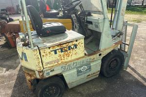 muletto. elettrico. tcm. batterie. finite