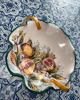 Centrotavola Vietri originale, Romolo Apicella