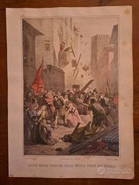 stampa antica Trieste 