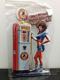 insegne pubblicitarie vintage in lamierino