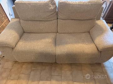 Divano Poltronesofà Come Nuovo Tessuto sfoderabile