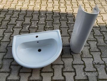 Lavandino con colonna dolomite Clodia