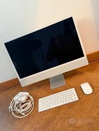 IMac SLV/8C CPU/8C GPU/8GB/256GB-ITA