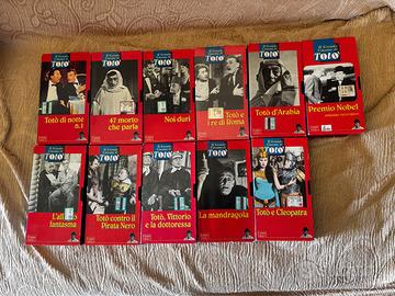 11 Videocassette VHS Totò da collezione