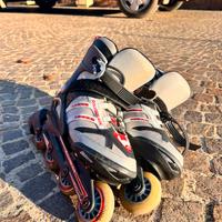 Pattini Rollerblade con protezioni