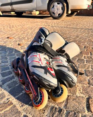 Pattini Rollerblade con protezioni