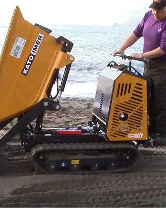 Motocarriola Katoimer Carry 107 Autocaric. Spiagge