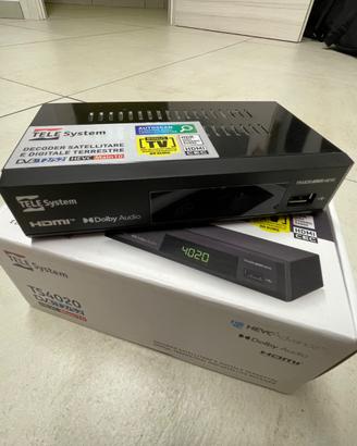 DECODER TS4020 Satellitare e Digitale Terrestre