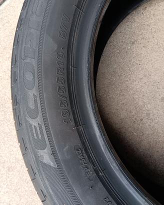 Gomme Bridgestone estive 195/55 R16 87V