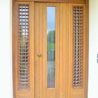Portoncino rovere massiccio