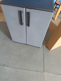 armadietto in plastica 