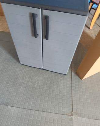 armadietto in plastica 
