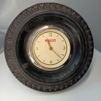 Orologio pubblicitario da tavolo  Pirelli anni 60