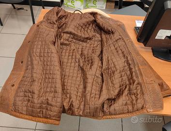 Giubboto in vera pelle modello vintage