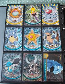 Pokemon topps lotto 18 carte