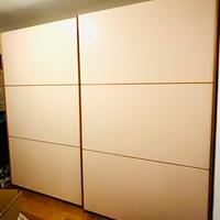 Armadio due ante in legno