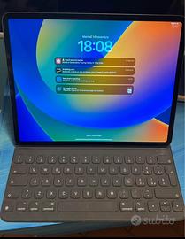 Apple iPad Pro 12,9  - 64gb- con Apple smart folio