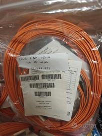 Lotto 8 Cavi in fibra ottica 15m - 5m