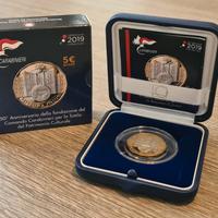 Moneta 5 euro Carabinieri TPC Proof