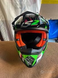 Cross/Enduro Casco LS2 Fast + Maschera Ethen