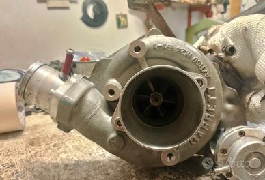 Garrett turbo 2560R su cuscinetti+ Wastegate Forge