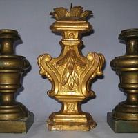 Porta palme e candeliere 1750/1800