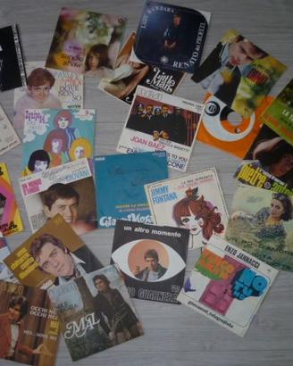 Dischi vinili 45 giri anni 60 / 70  parte 1