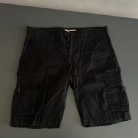 PANTALONI BERMUDA NERI