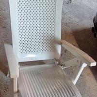 Sedia pieghevole interno o esterno, giardino