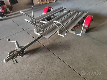 Carrello porta biciclette e moto