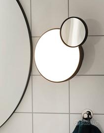 lampada led con specchio nero opaco ikea