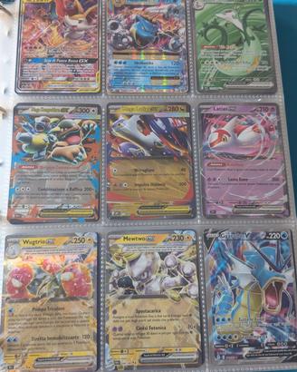 set carte Pokemon da collezione 