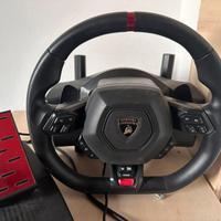 Volante e pedaliera LAMBORGHINI