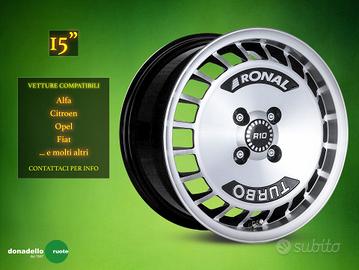 Cerchi in Lega 15" Citroen Opel e altri marchi