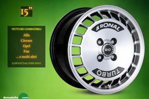 Cerchi in Lega 15" Citroen Opel e altri marchi