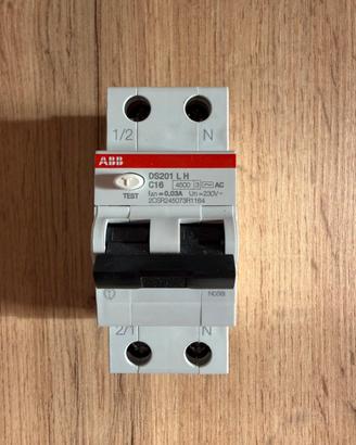 ABB DS201 L H C16 - Magnetotermico Differenziale