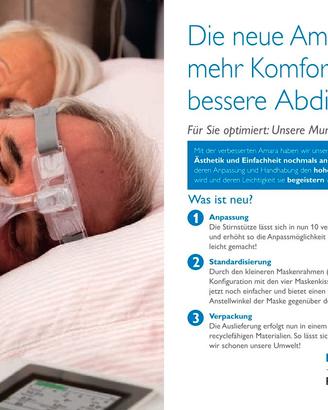 Maschere Cpap PHILIPS modelli View e Full-face