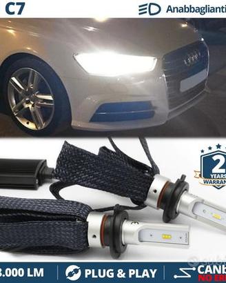 Kit ANABBAGLIANTI FULL LED H7 Audi A6 C7 lampadine