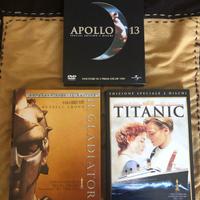 Dvd titanic il gladiatore apollo 13 film