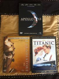 Dvd titanic il gladiatore apollo 13 film