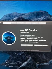 Imac Apple 2012 hard disk 1000gb