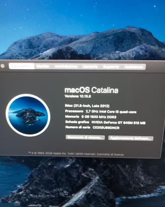 Imac Apple 2012 hard disk 1000gb