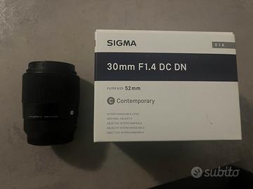 Sigma 30mm f/1.4 Fuji