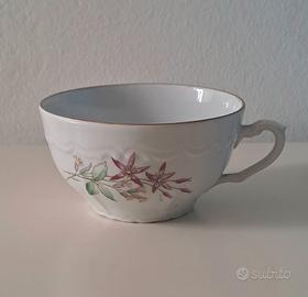 Richard Ginori tazza da tè singola decoro fiori