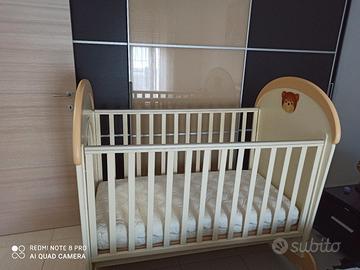 lettino in legno azur